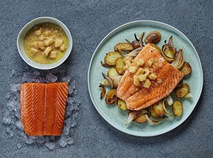 Fjord Trout and Apple Sauce