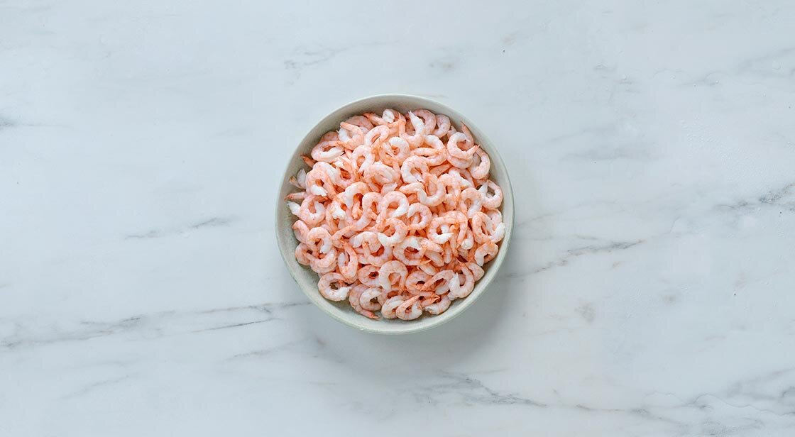 Norwegian cold-water prawns